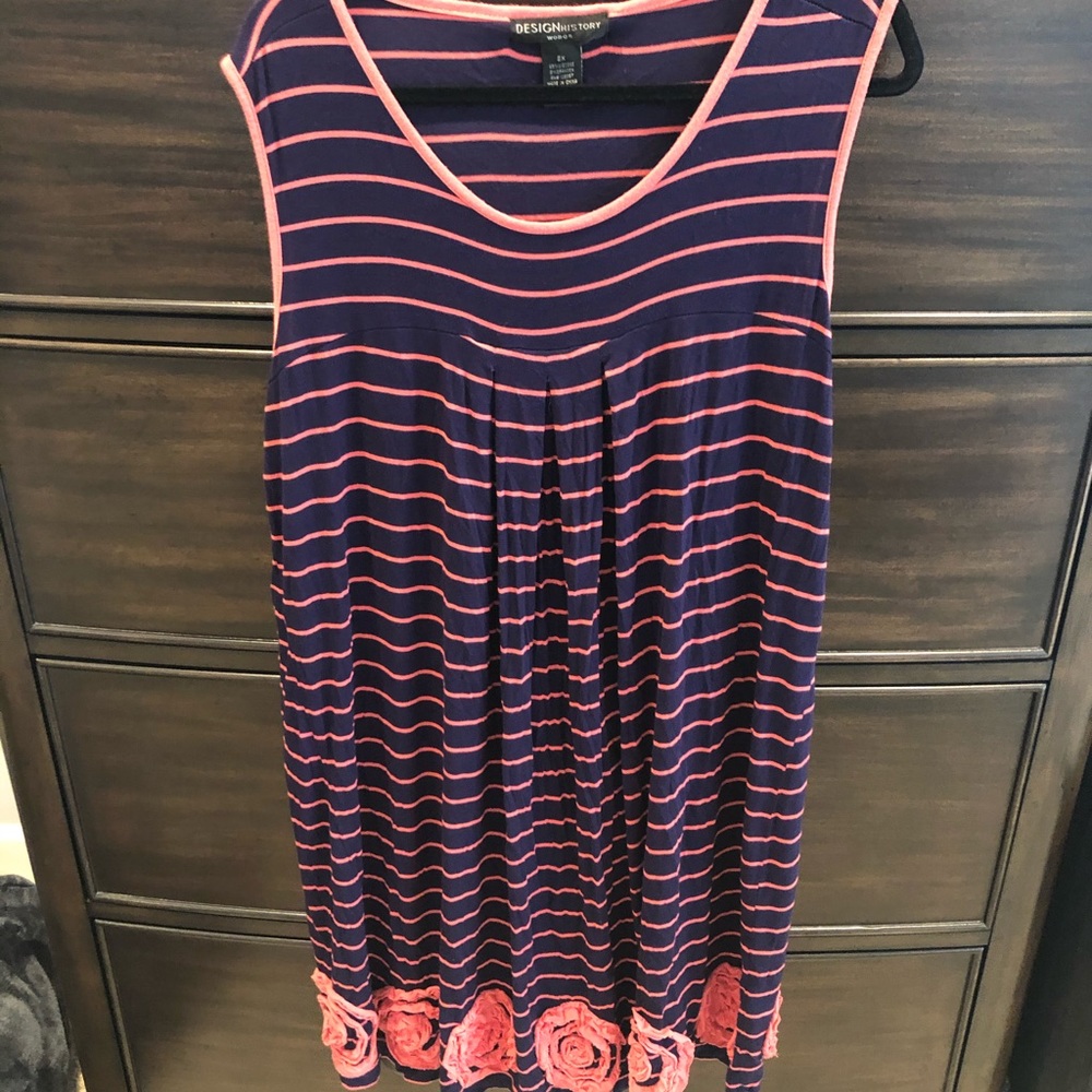 Knee length summer dress / coverup